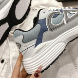 B30 Men's Countdown Sneaker Light Blue Technical Mesh with Blue, Gray, and White Technical Fabric 3SN279ZRB_H859