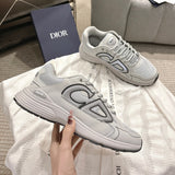 B30 Men's Countdown Sneakers Gray Mesh and Gray Technical Fabric |3SN279ZRD_H868