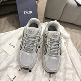 B30 Men's Countdown Sneakers Gray Mesh and Gray Technical Fabric |3SN279ZRD_H868