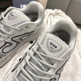 B30 Men's Countdown Sneakers Gray Mesh and Gray Technical Fabric |3SN279ZRD_H868