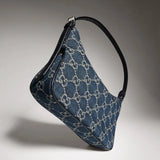 Small Underarm Bag/Shoulder Bag (Dark Blue GG Denim) |874743 FAF8V 4042