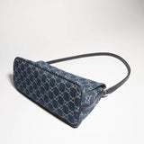Medium Shoulder Bag, Blue GG Washed Denim|874744 FAF8V 4042